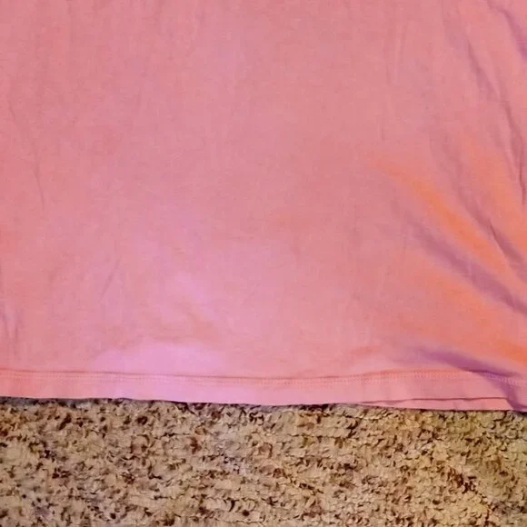 So Cute! Pink & Brown GirlyLock Female Carpenter Graphic Short Sleeve Tee NWOT - Picture 11 of 14